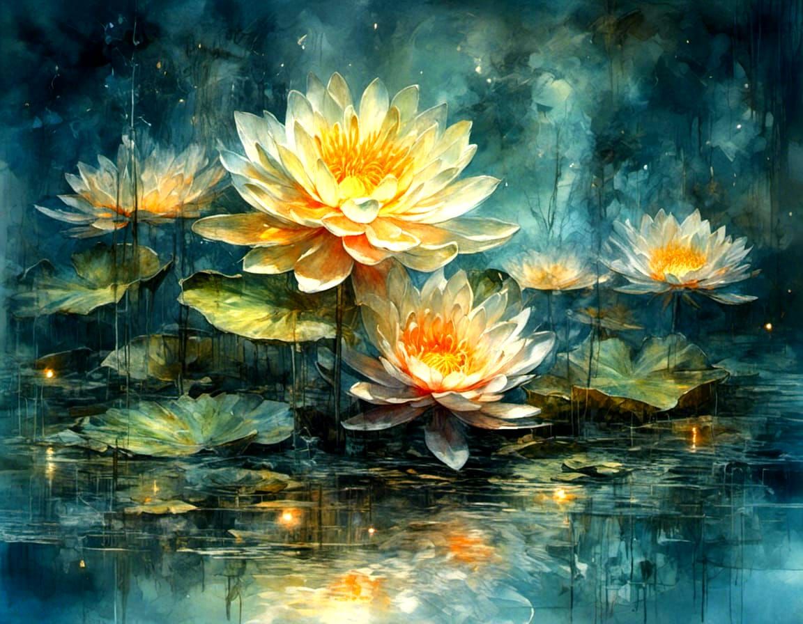 Beautiful waterlilly   by @Jarka Carta