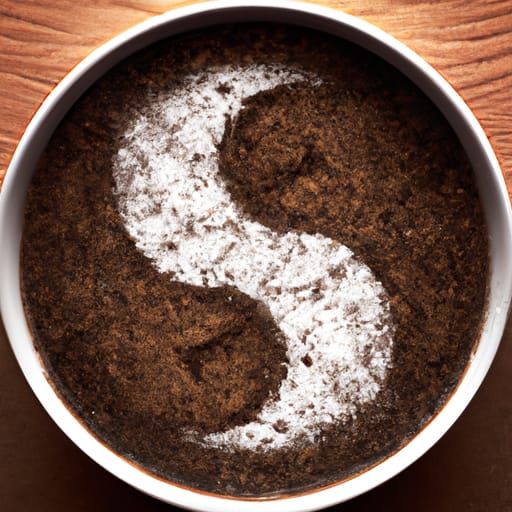 A Yin and Yang symbol