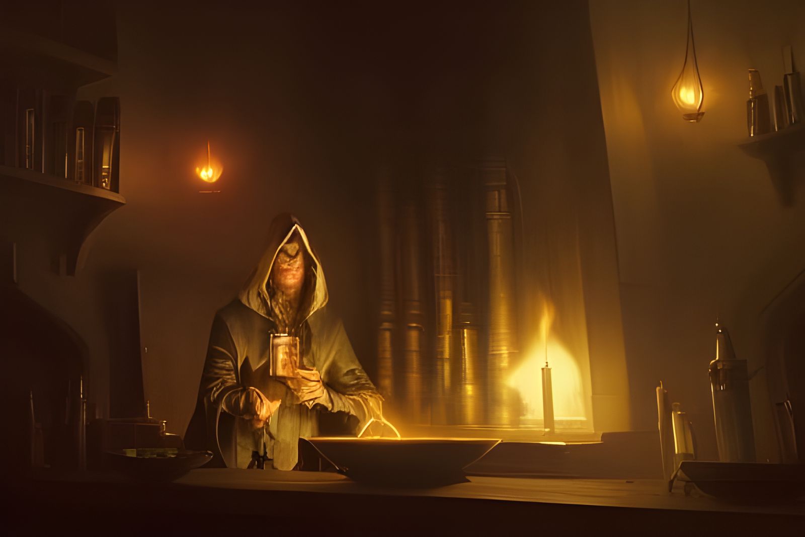 An Alchemist at Work