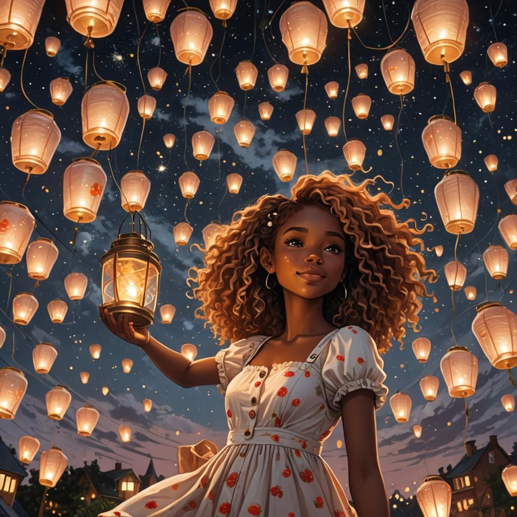 lantern girl