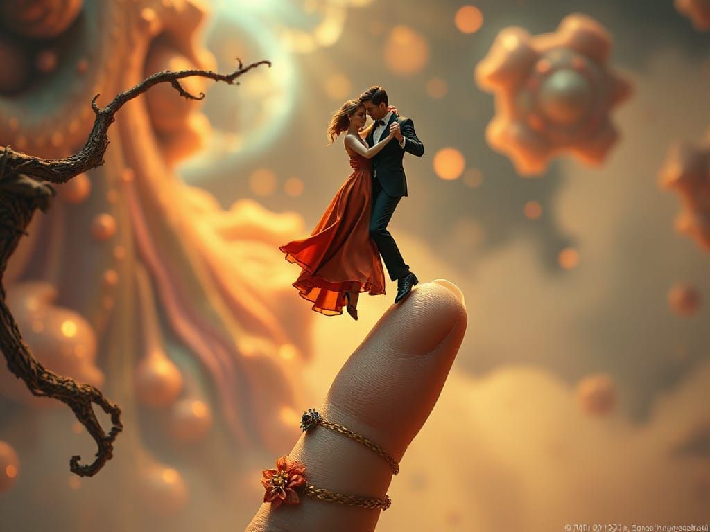 tango on a fingertip