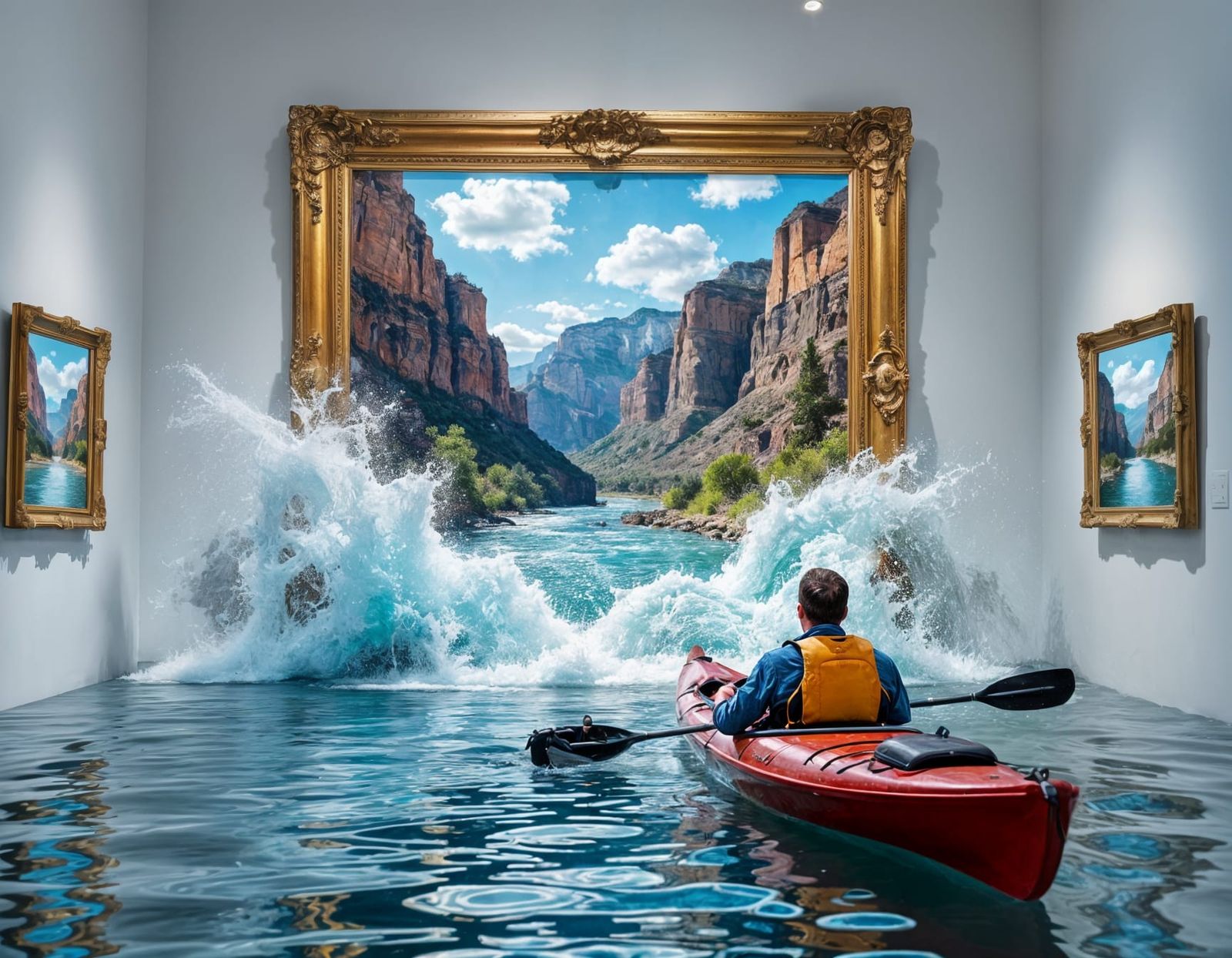 "Downstream From A Masterpiece"  by @Swervin Ervin