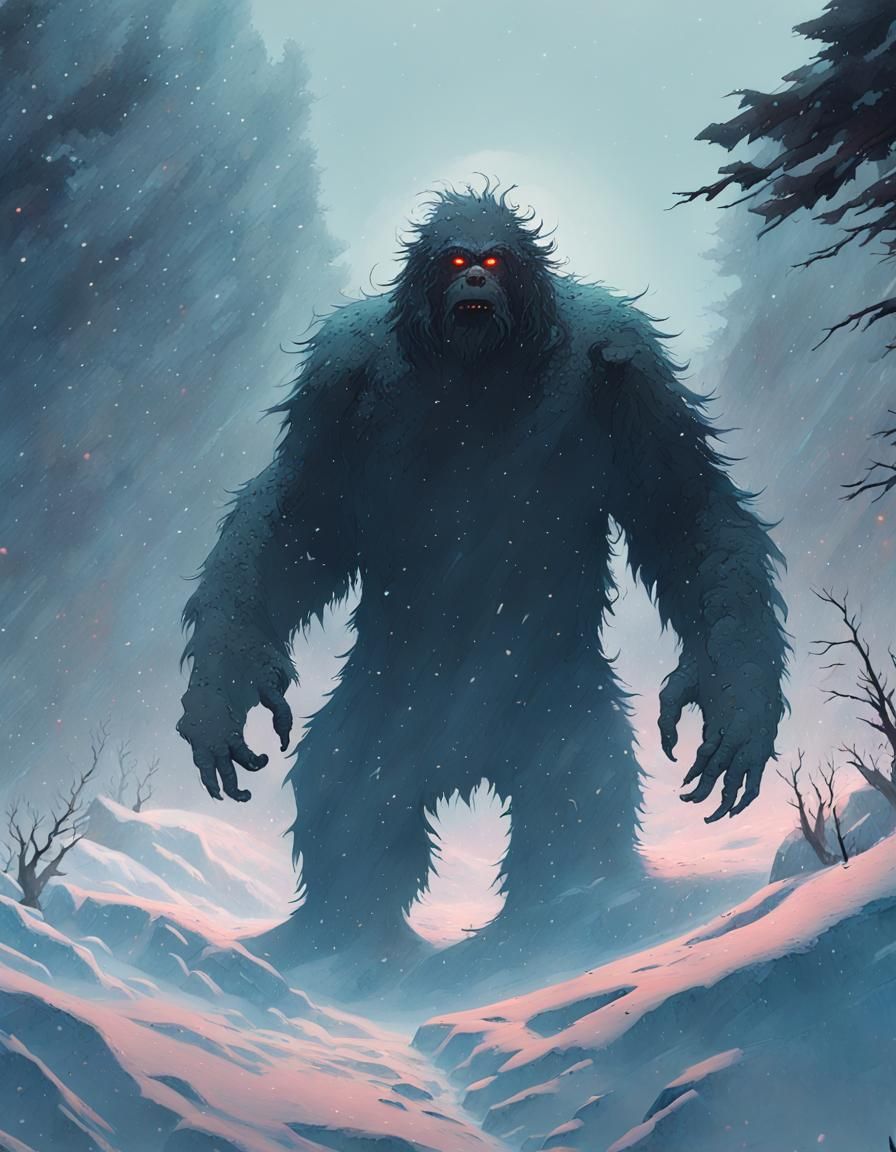 Yeti - AI Generated Artwork - NightCafe Creator