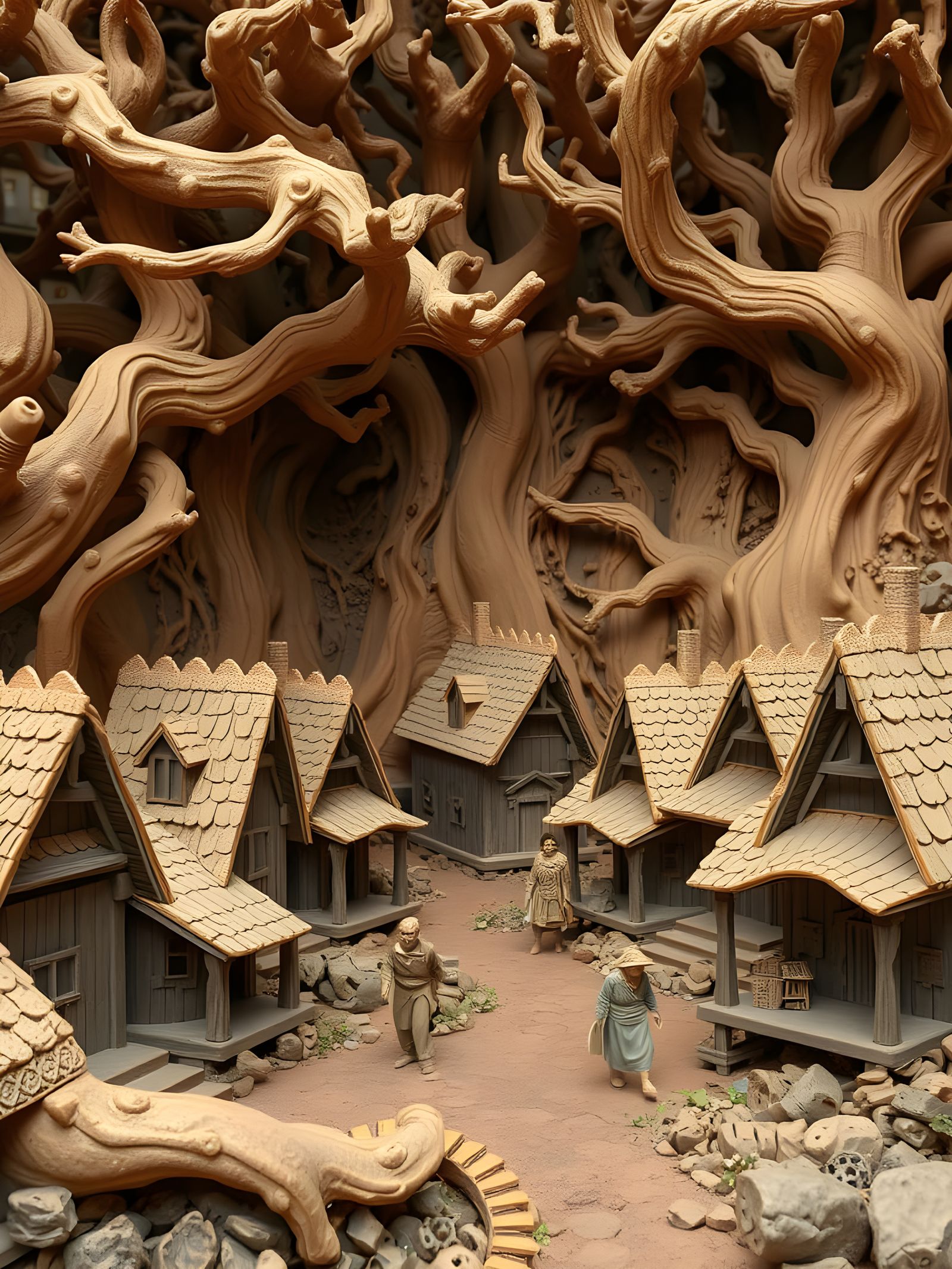 Claymation   by @Bloody Rose