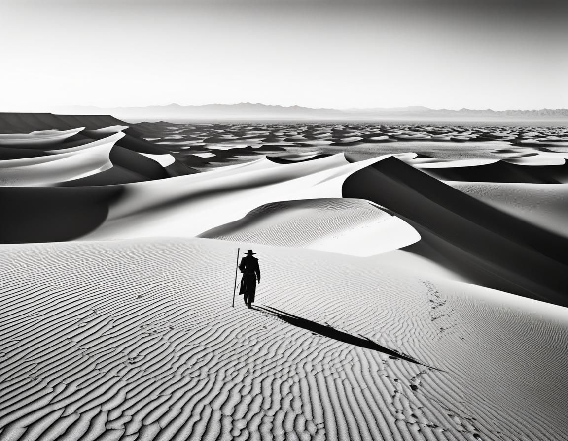 A vast desert landscape.