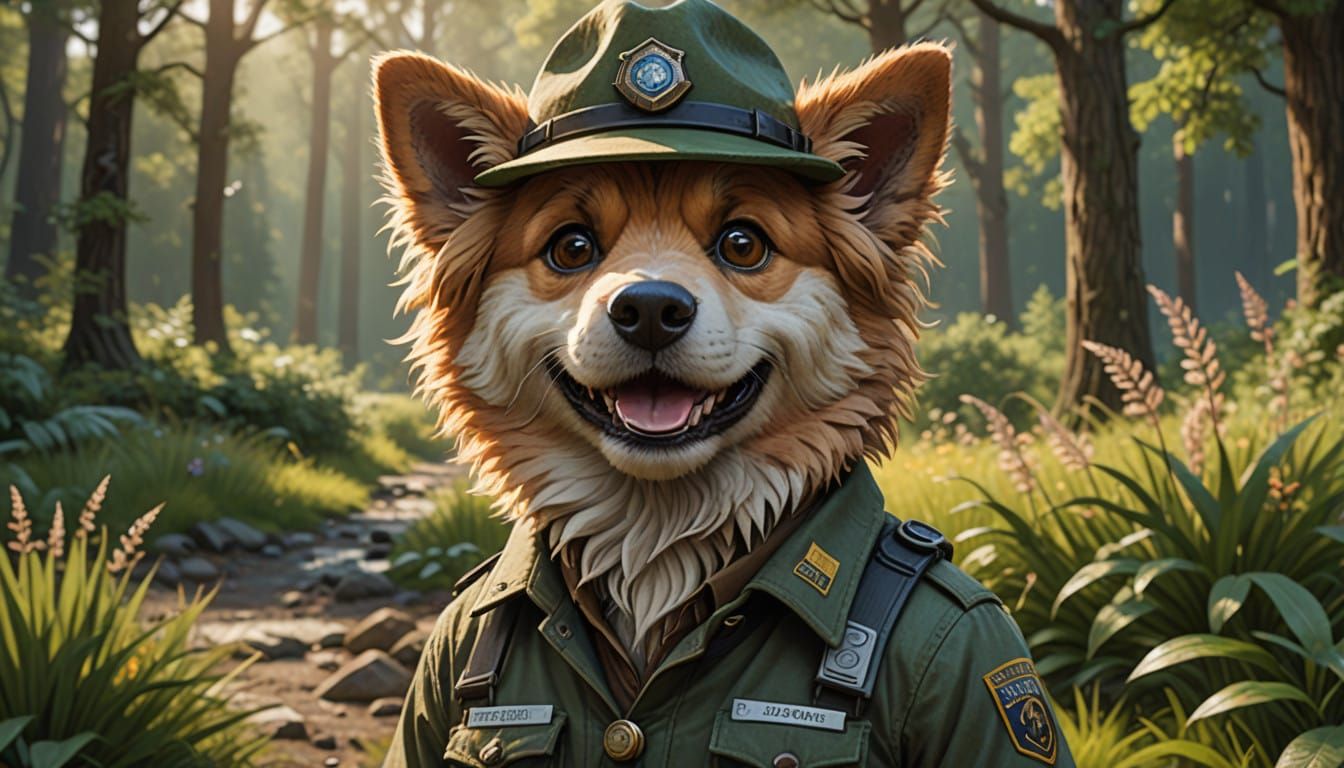 Bark Ranger  by @Mormookiee