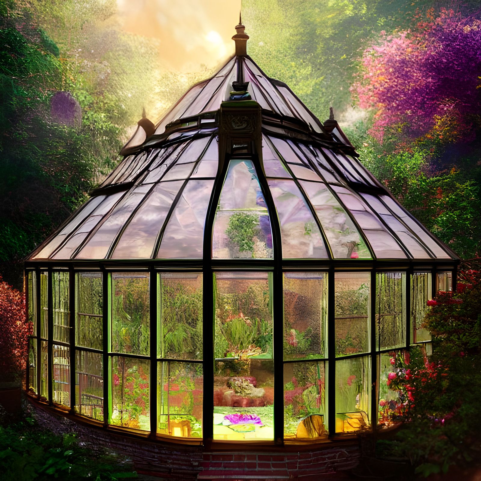 Ornate Victorian Conservatory