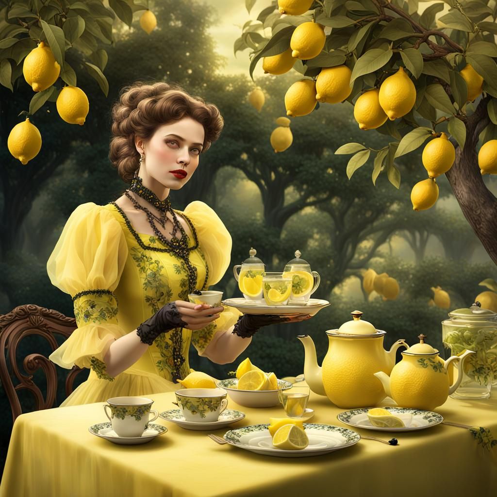 Tea With Lemon   by @SirJamesSpencer