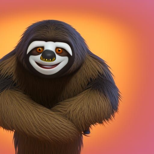 Sloth - AI Generated Artwork - NightCafe Creator