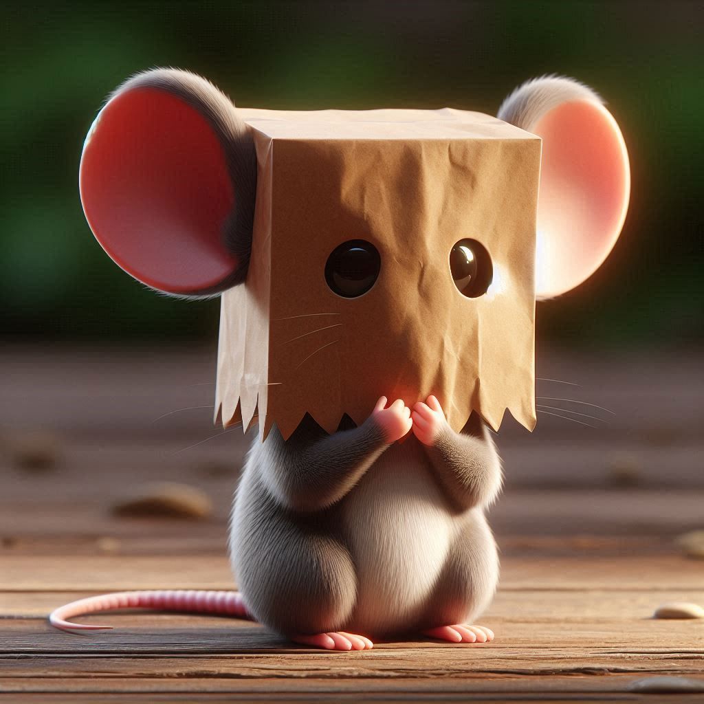 It's too big and scary out here