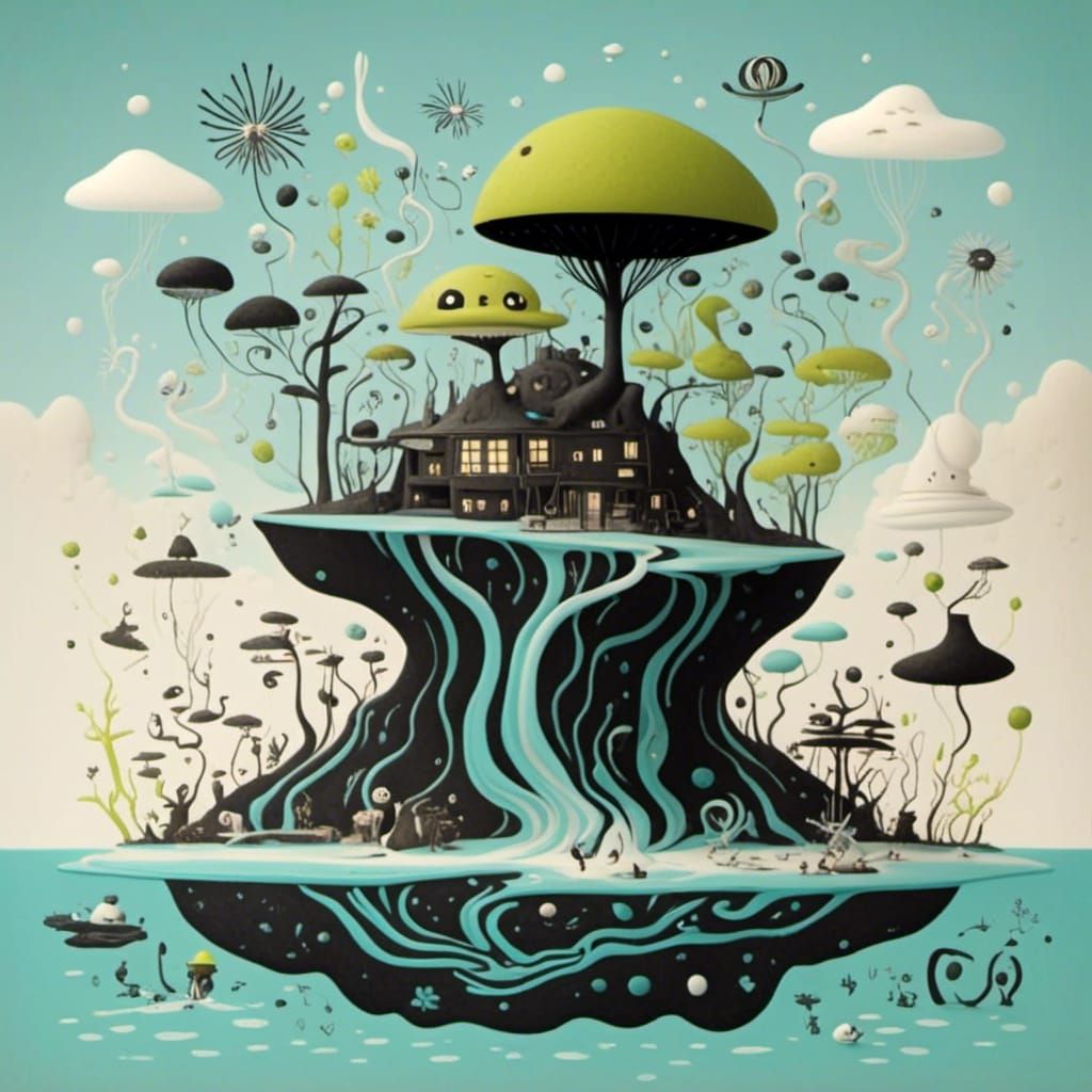 <lora:White Light:1.0> Black island 