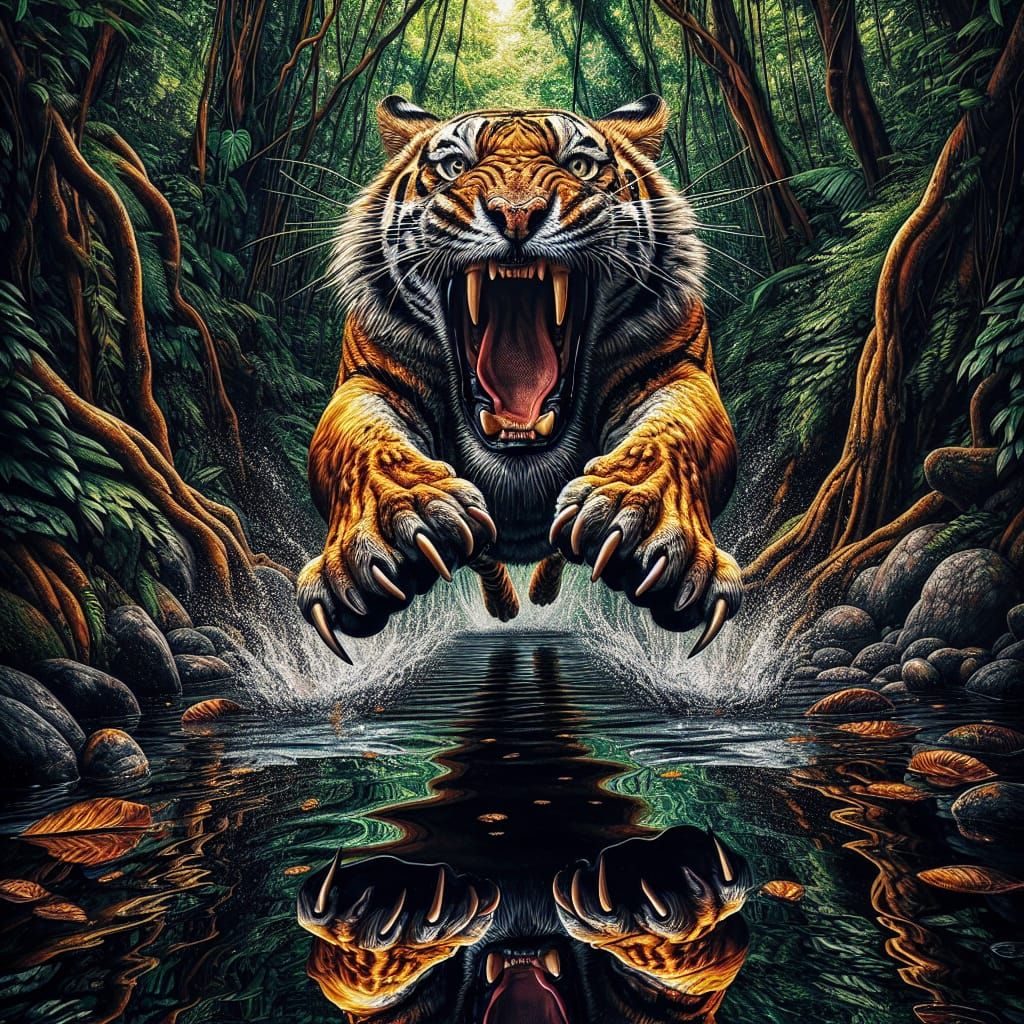 tiger   by @gladiator