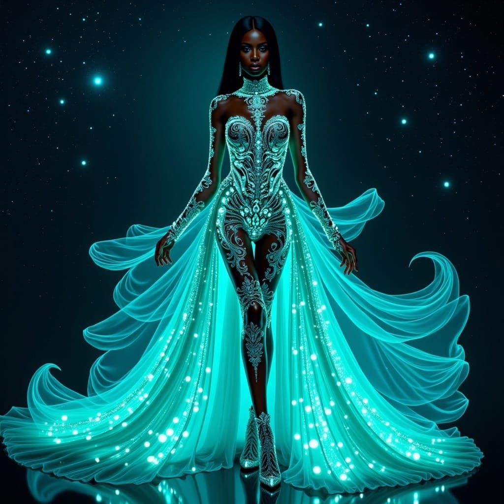 Avantgarde with bioluminescence