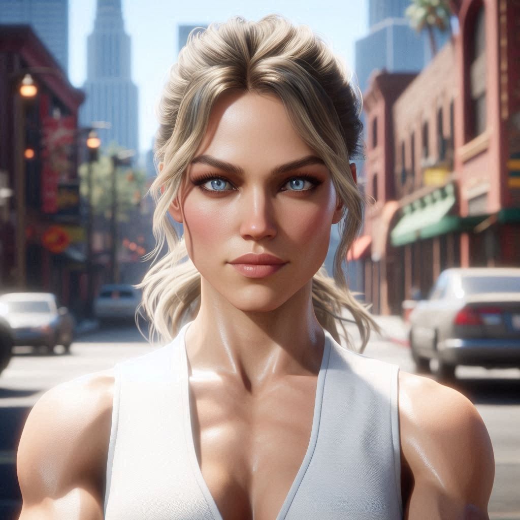 Sonya Blade in Los Angeles