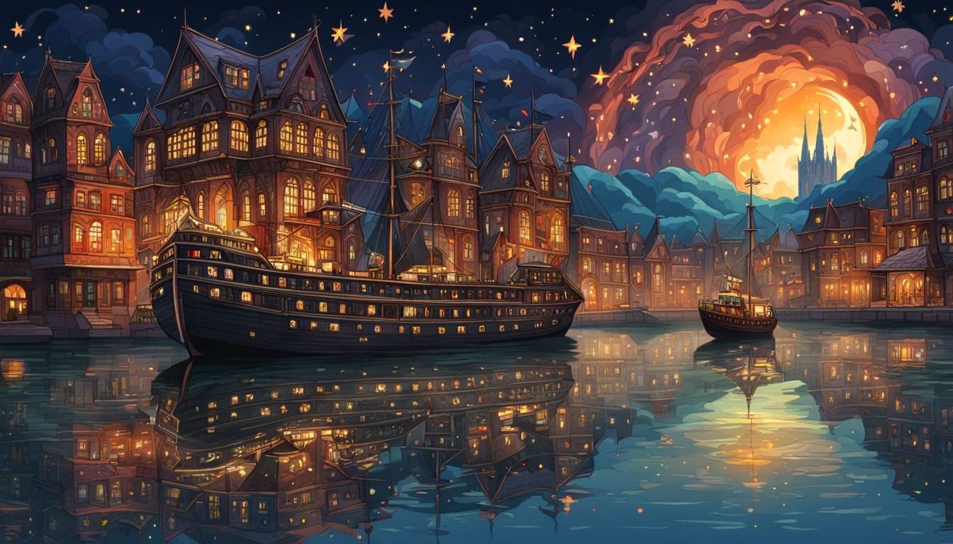 ציור גותי משודרג