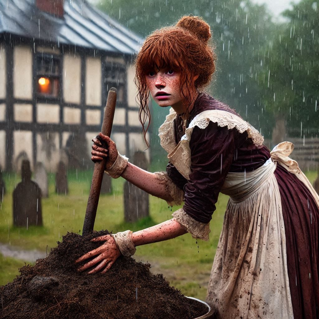 Edwardian maid in unfortunate circumstances (4)