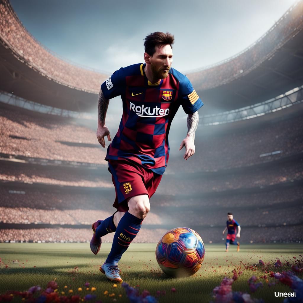 Messi - AI Generated Artwork - NightCafe Creator