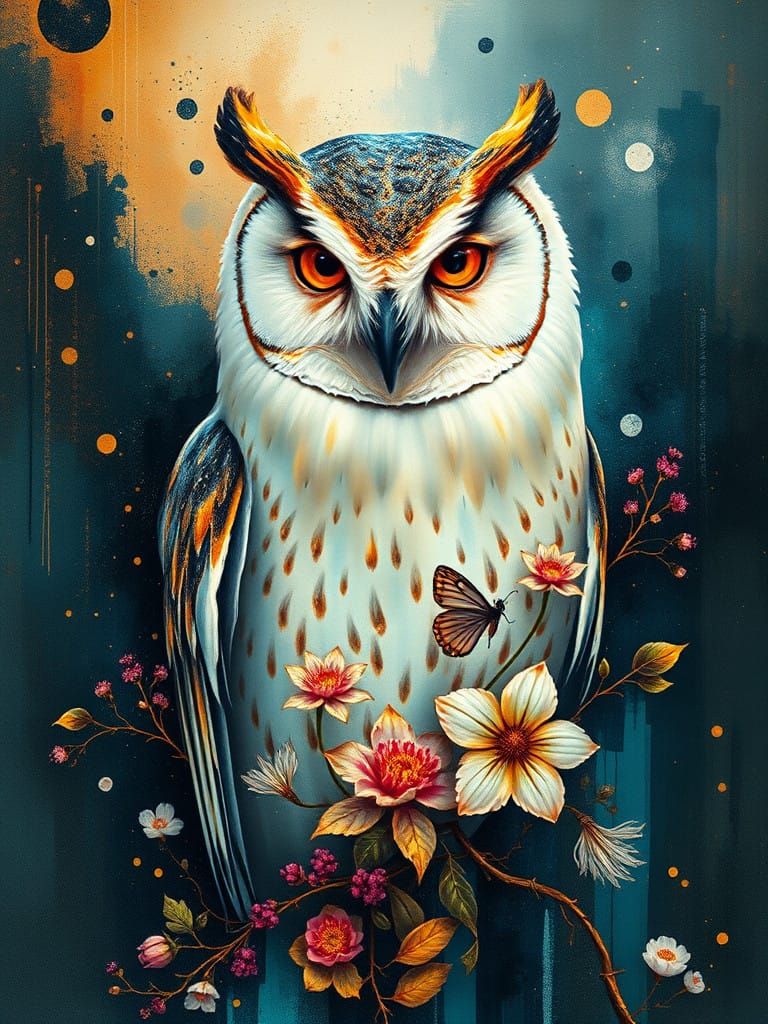 The Wisdom Owl  by @Magic School Bus Dropout