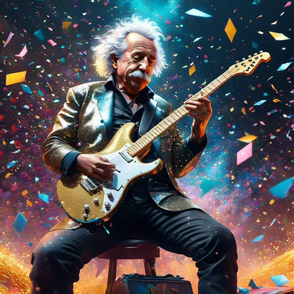 Albert’s Favourite Guitar  by @Patio Set