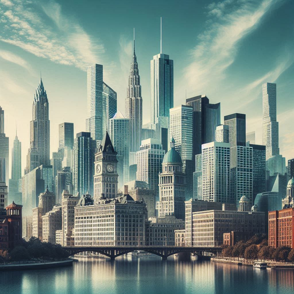 Modern Architecture with Historical Elements