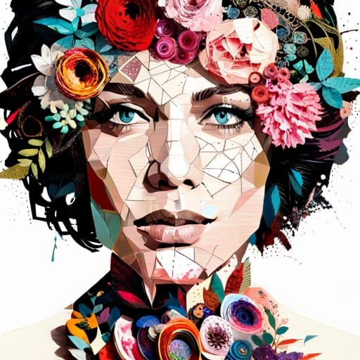 Portrait collage  by @Tara