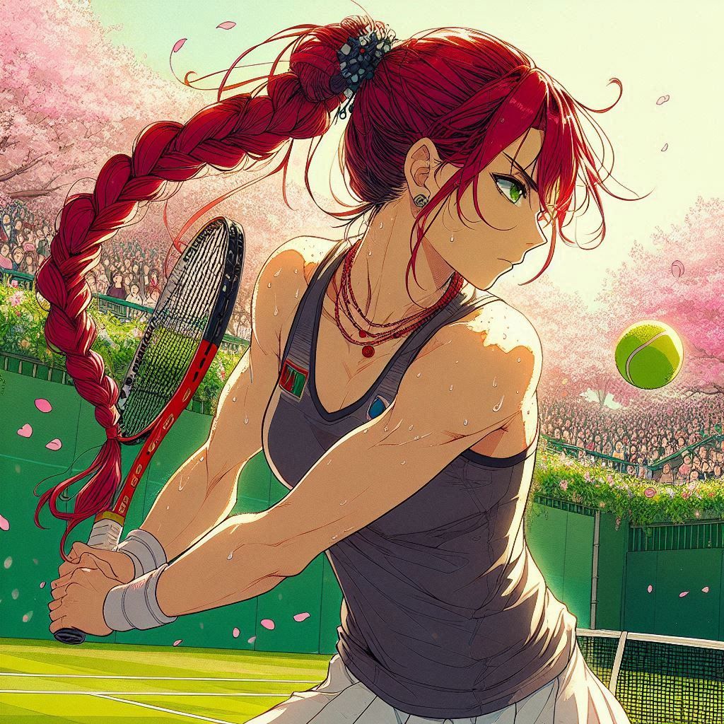 Rosa María WTA pro player set 2