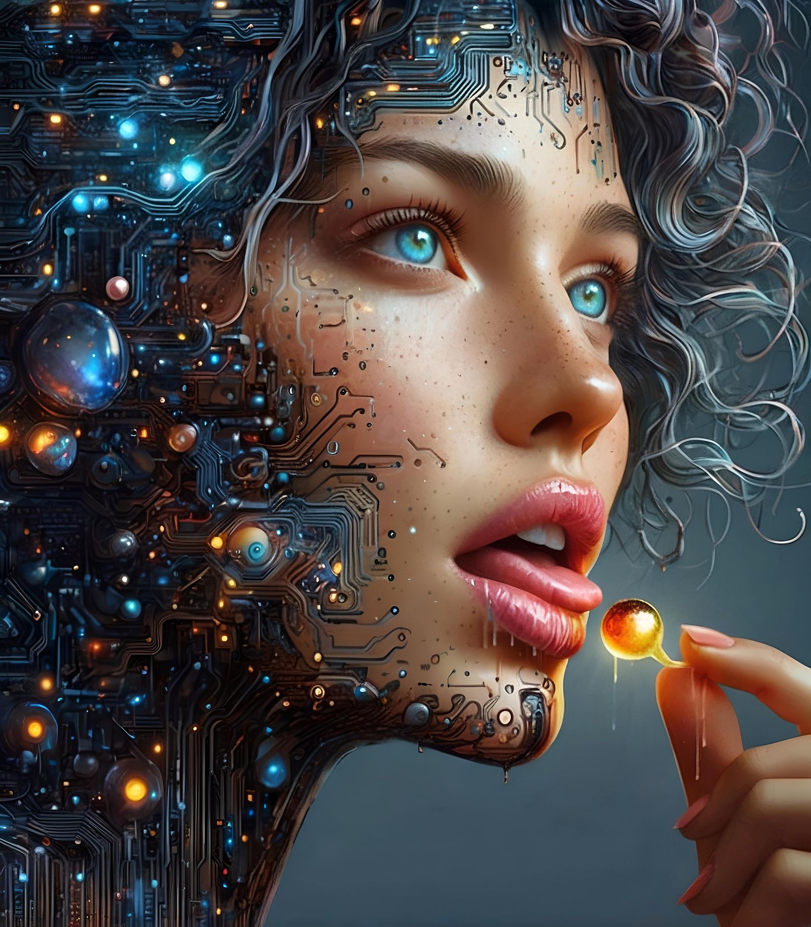 Bliss  by @Artificial Artist