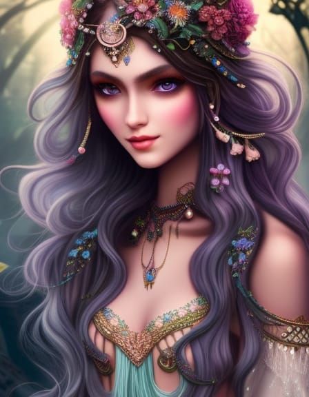 Ethereal Beauty - AI Generated Artwork - NightCafe Creator