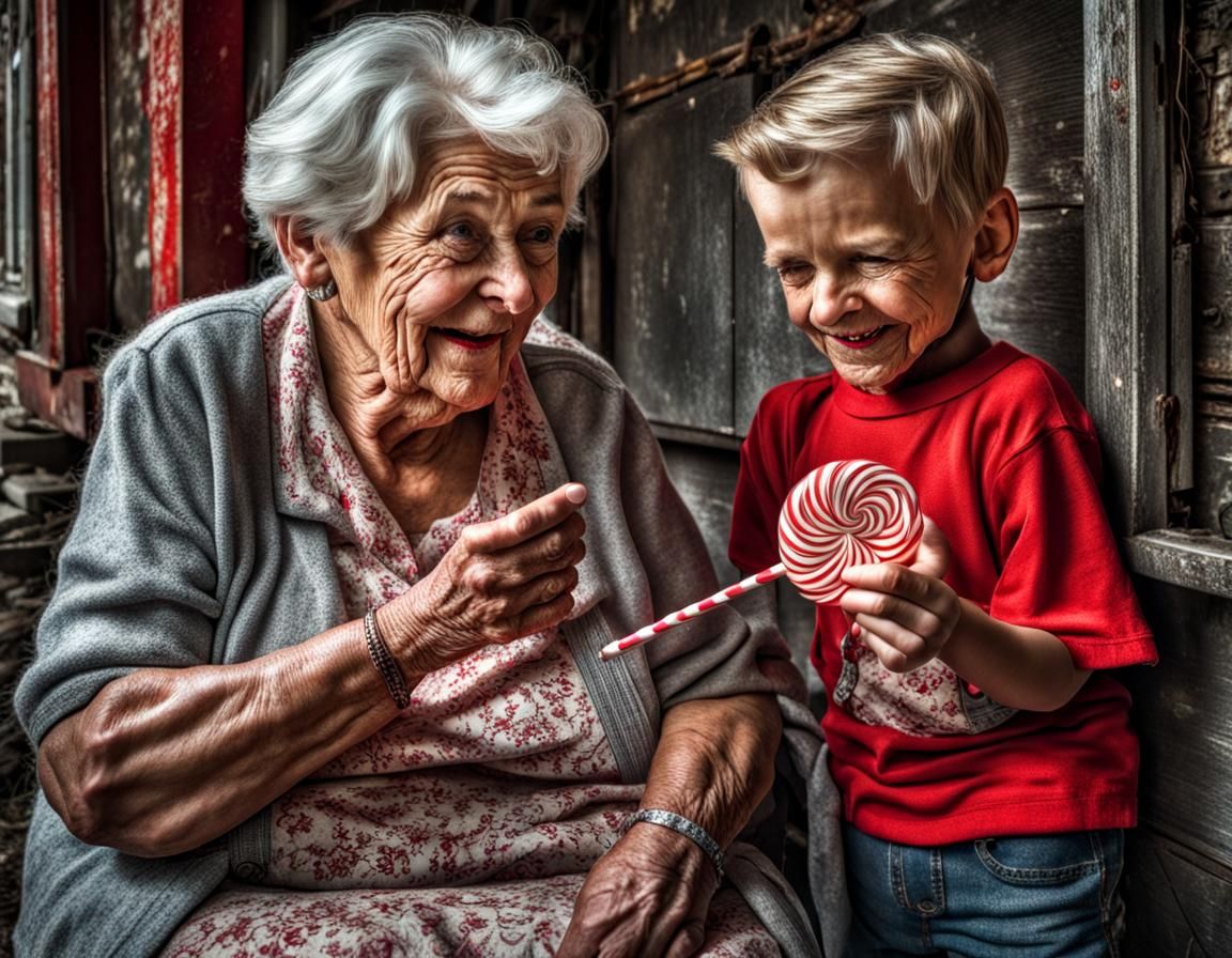 Grandson or rather Grandpa?  by @Emlix