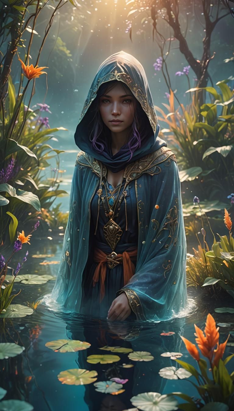 Spirit of the Swamp  by @Olena the Beautiful