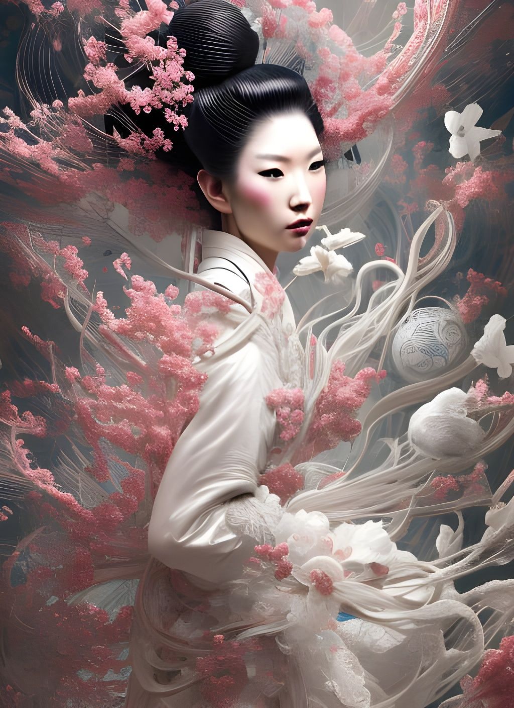 A geisha has studied a man's moods and his seasons. She fusses and he ...