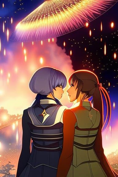 Fireworks with .... Friends?