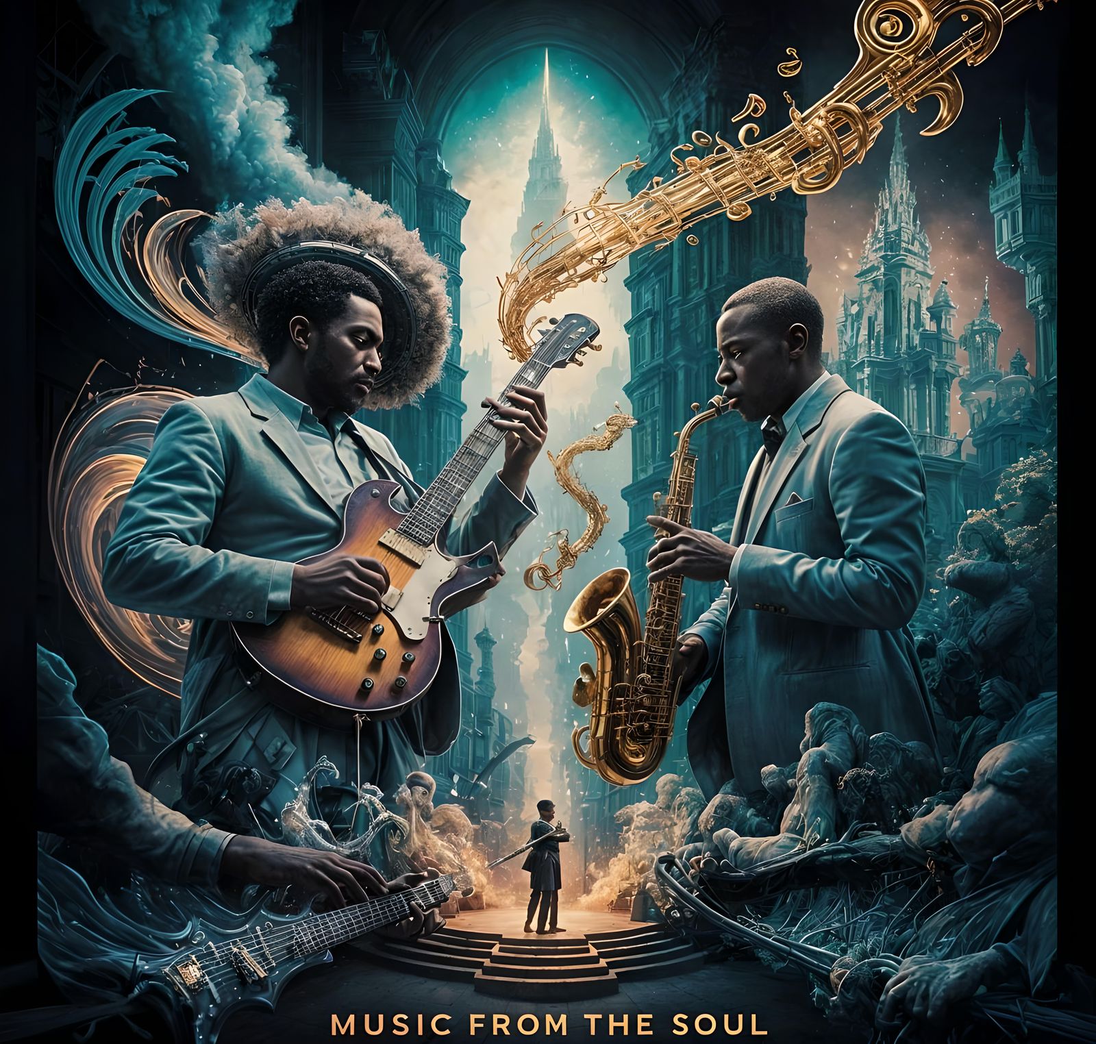 Music From The Soul Album Cover  by @Sin