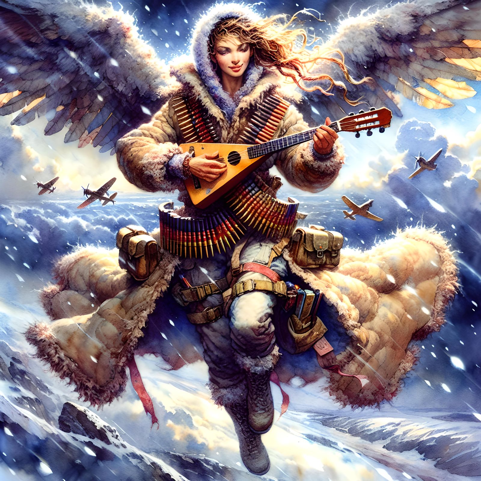 Balalaika Valkyrie  by @Curiously