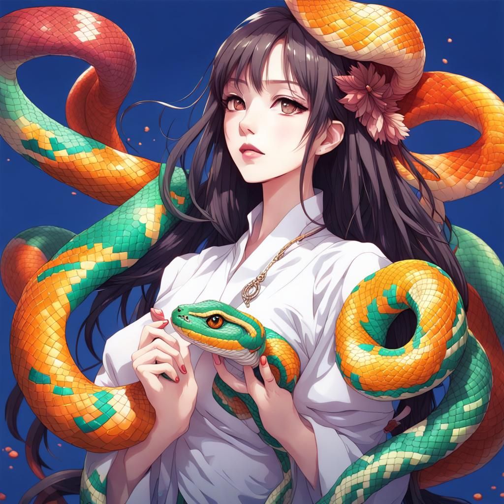 Snake charmer - AI Generated Artwork - NightCafe Creator