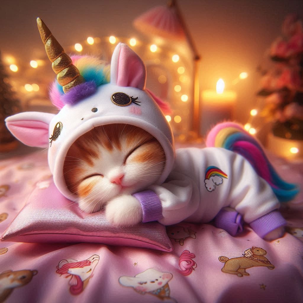 Kittycorn  by @Shywolf