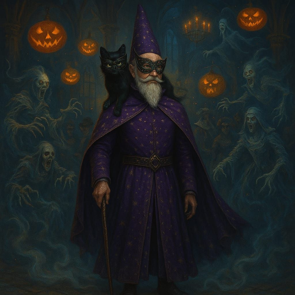 Albus and the Phantom New Year at Halloween