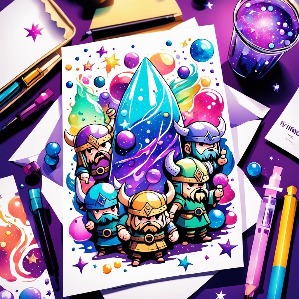 Vikings with a lava lamp