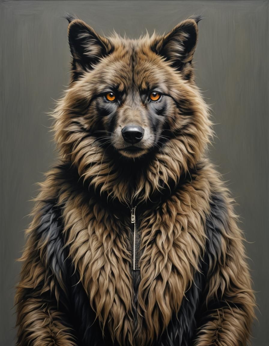 Wearing a Fur Coat