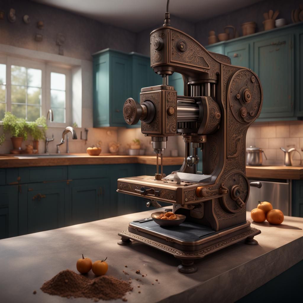 A cutting machine for the kitchen