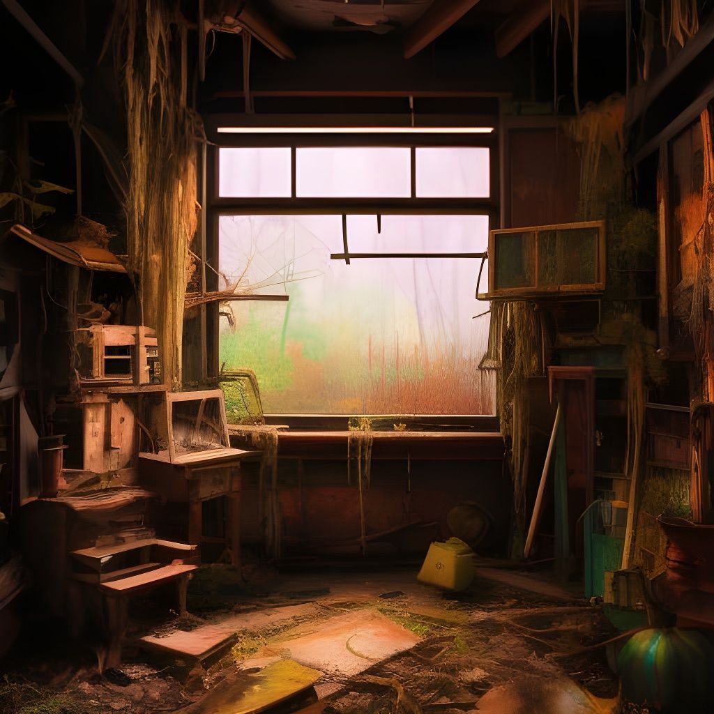 Abandoned artstudio