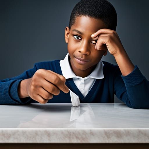 make a realistic scene in 35m with  a close up of hand happy...