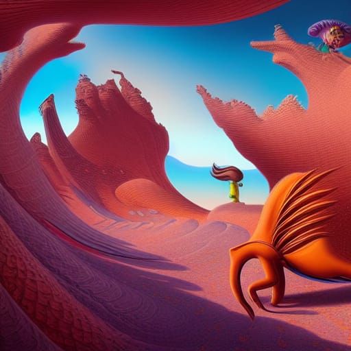 Fantasy beach