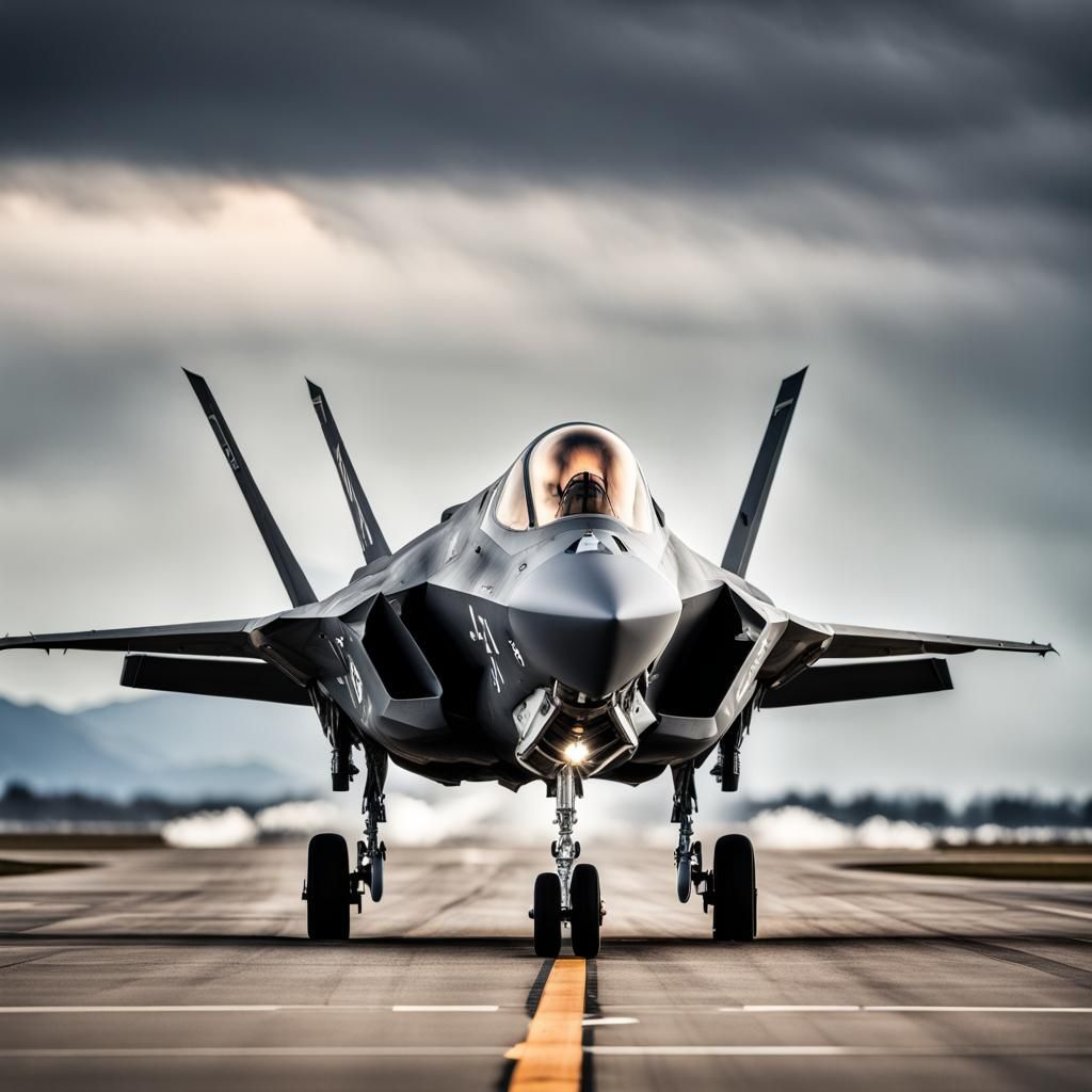 F 35 Raptor - AI Generated Artwork - NightCafe Creator