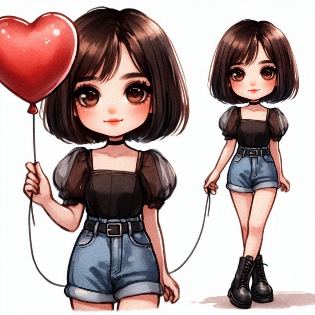 Heart Balloon 👩🏻🌙