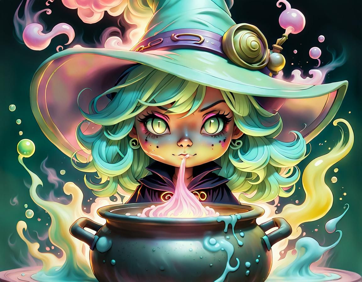 With my enchanted bubblegum I shall rule the world! 🍬  by @Kernowek