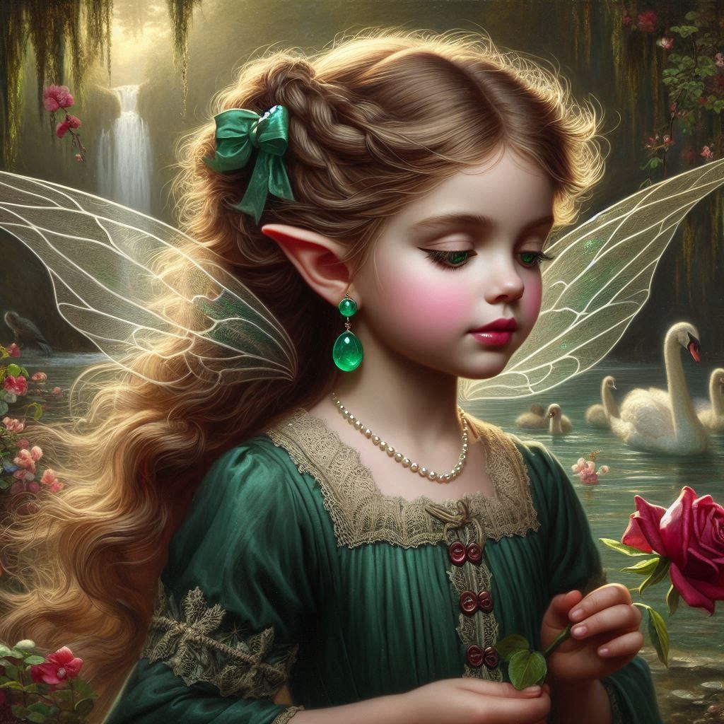 A Pretty Elven Child from Middle Earth