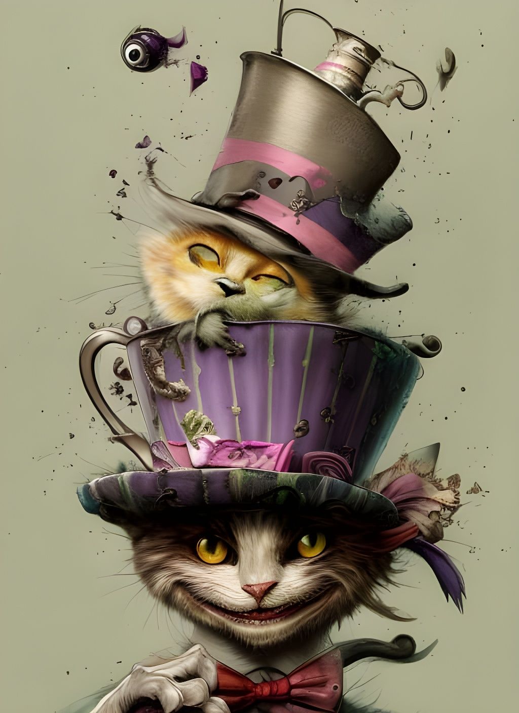 The Mad Catter Returns  by @The Weaver