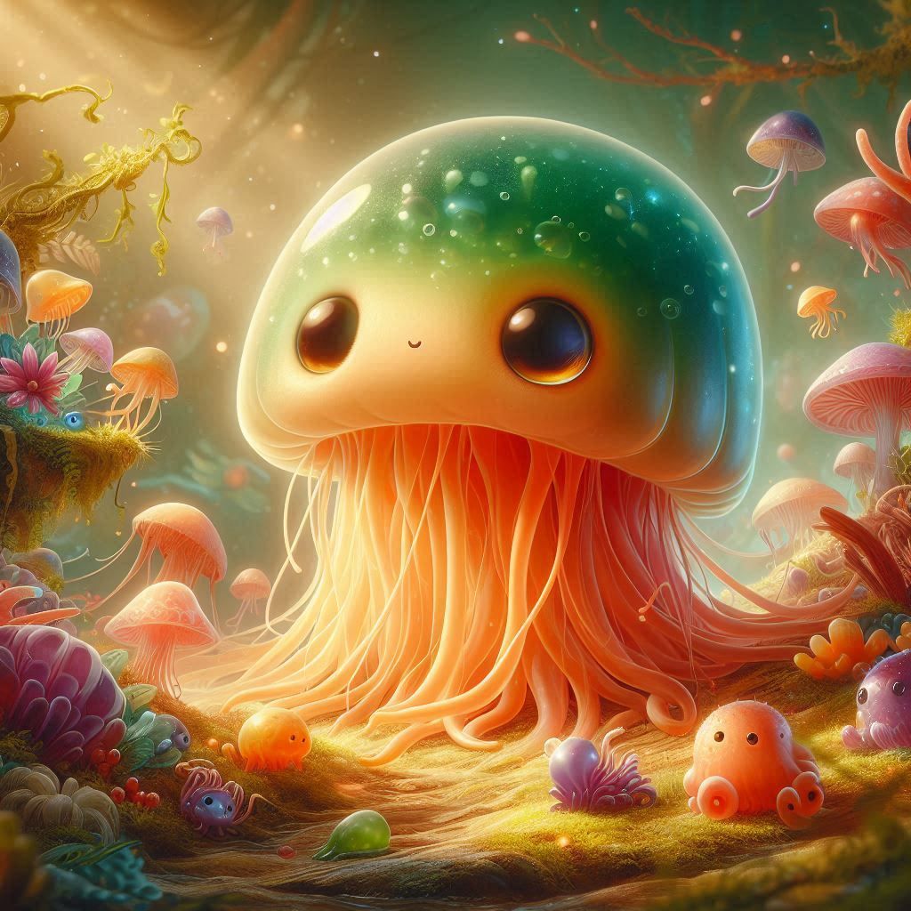 adorable fairy-tale fantasy creature portrait..