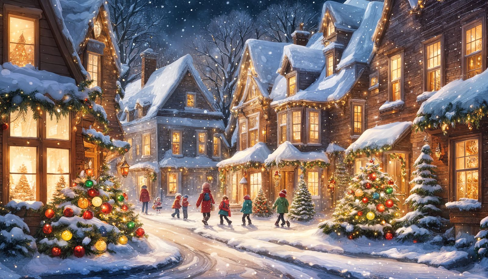 Winter Wonderland Streets  by @Heralyn